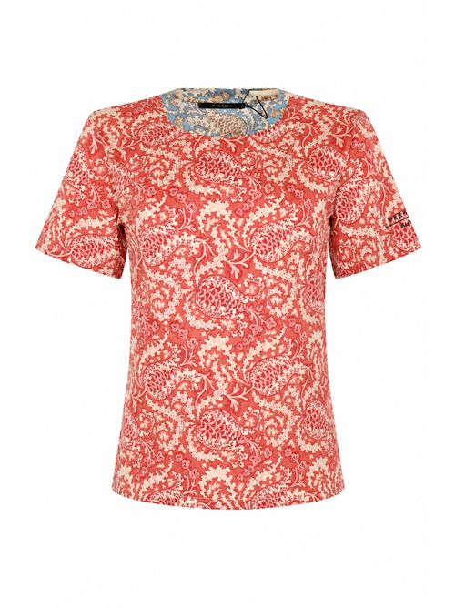 T-shirt wkdbussola in cotone stampato WEEKEND MAX MARA | 2615971022600012